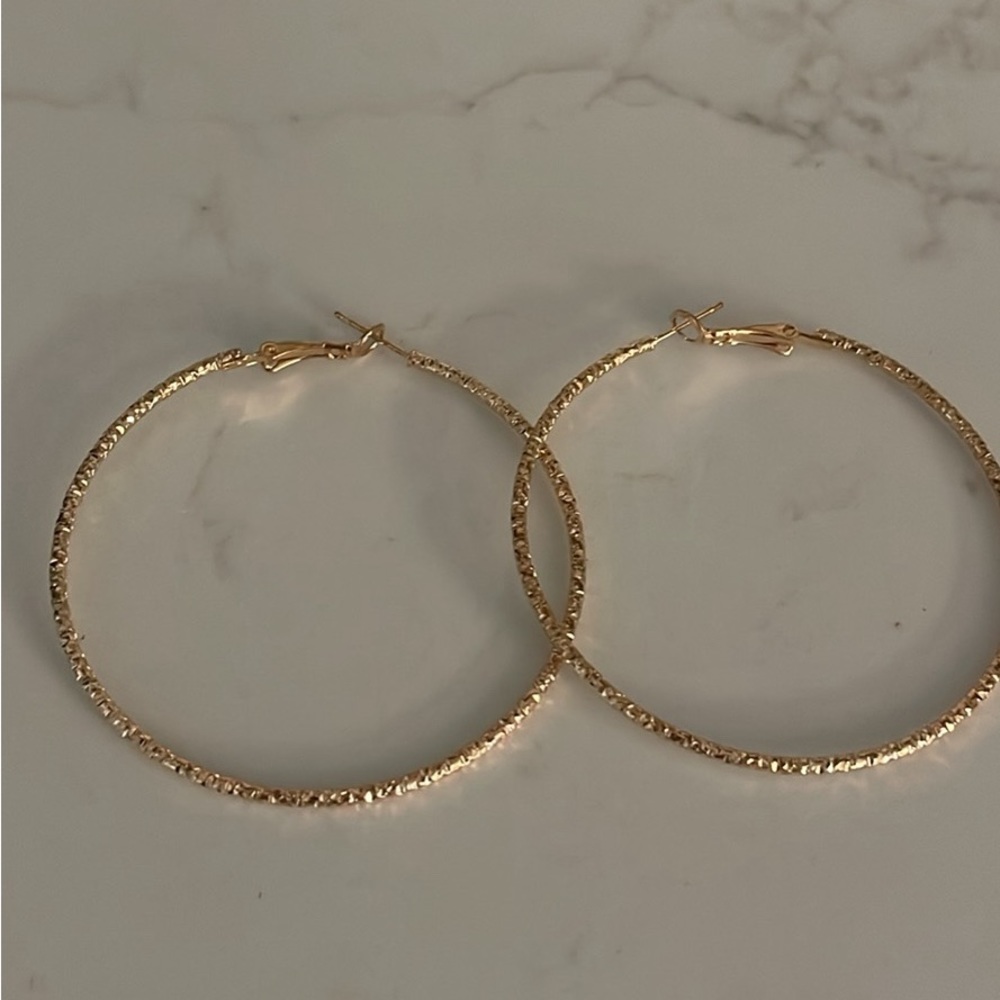 Gold Earring Hoop Earring